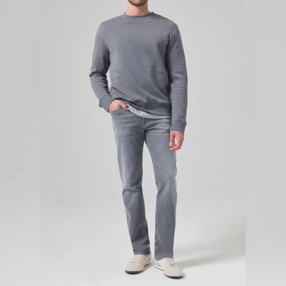 CITIZENS oF HUMANITY Men's SID Classic Straight Leg Jeans Gray Wash NWT - Picture 4 of 8